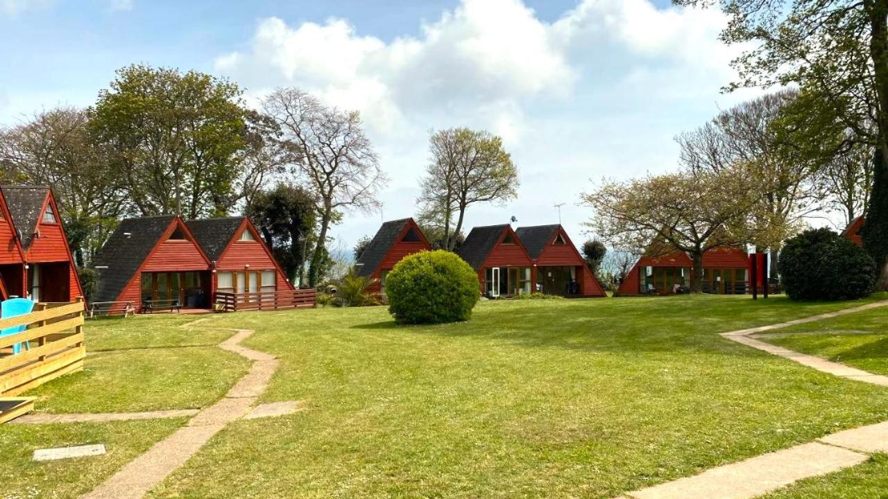 Front Line Chalet With Open Sea Views & Swimming Pool In Kingsdown No14 Villa Exterior foto