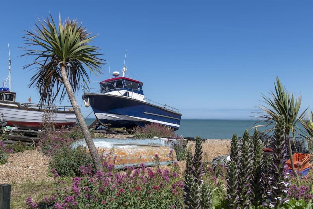 Front Line Chalet With Open Sea Views & Swimming Pool In Kingsdown No14 Villa Exterior foto
