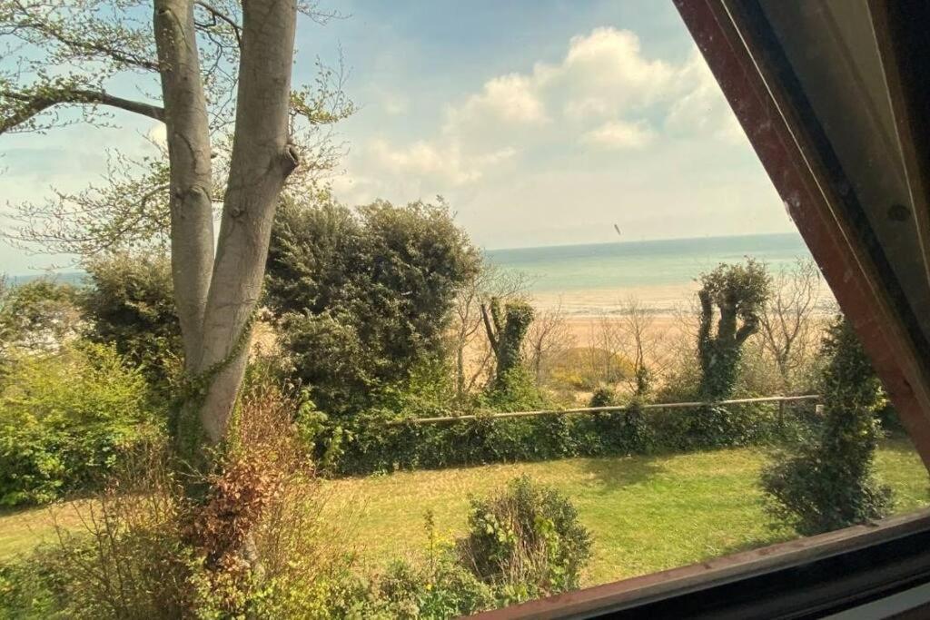 Front Line Chalet With Open Sea Views & Swimming Pool In Kingsdown No14 Villa Exterior foto